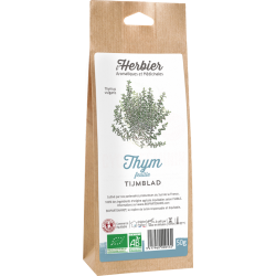 Feuilles de thym coupe...
