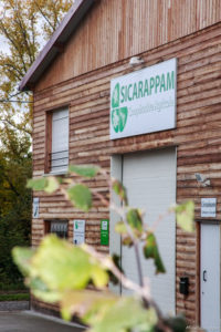 Bâtiment coopérative SICARAPPAM photo Maxime Beaufey Bâtiment coopérative SICARAPPAM photo Maxime Beaufey