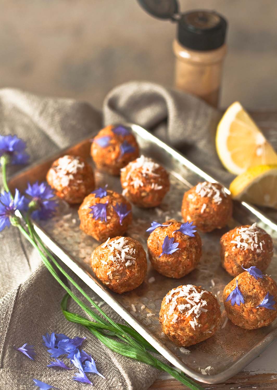 truffes Recette Photo Ona Maiocco truffes végétarienne façon carrot cake