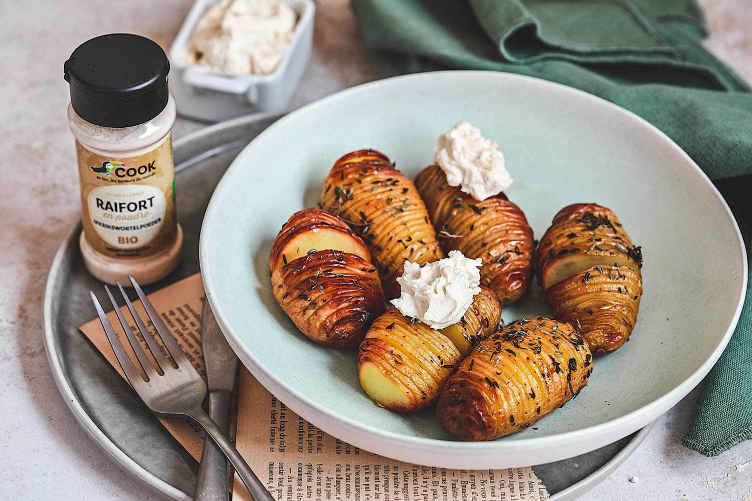 Pommes de terre rôties hasselback-2 Pommes de terre rôties hasselback