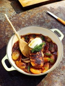 saumon-echalottes-recette