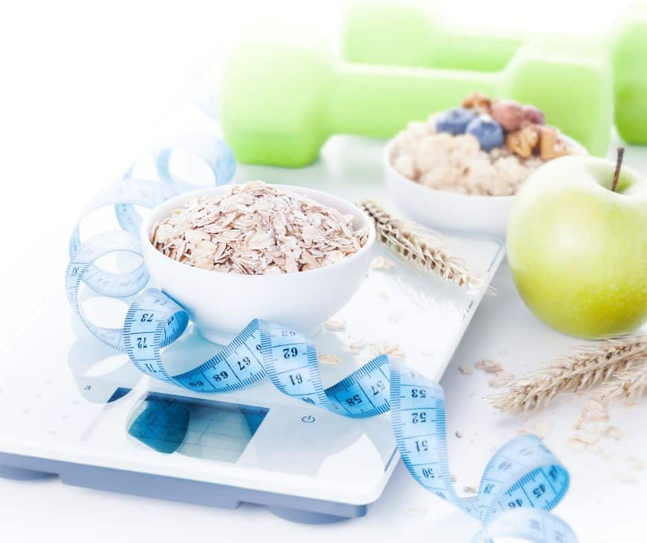 précision pesée des aliments en pâtisserie saine